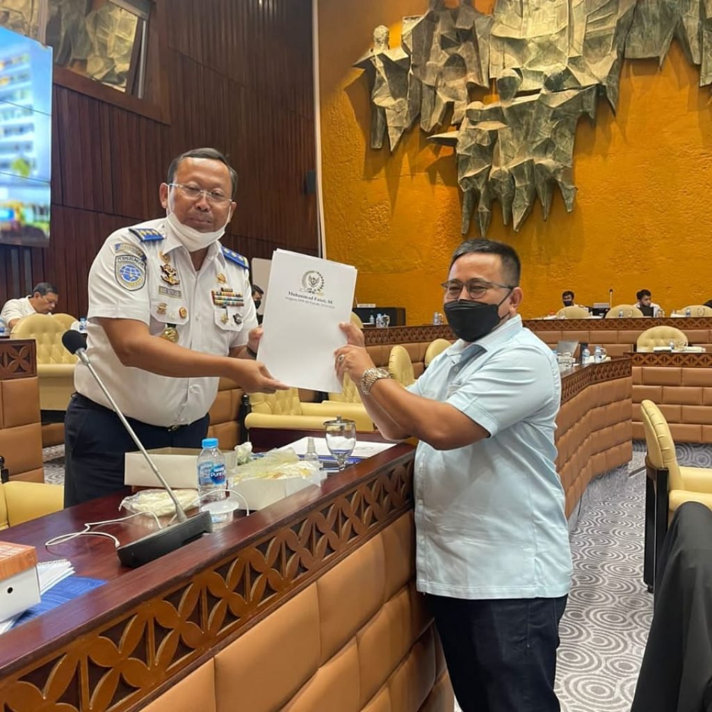 Muhamad Fauzi Minta Kemenhub Rampungkan Pembangunan Kereta Api dan Pelabuhan Munte Tahun Ini