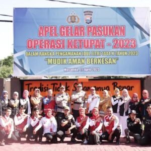 Menjelang Hari Raya Idul Fitri, Polres Lutra Laksanakan Apel Gelar Pasukan Ops Ketupat 2023