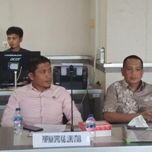 Sikapi Persoalan Tambang Ilegal di Rampi, Ketua Komisi ll DPRD Lutra Hadiri Undangan Pemprov Sulsel