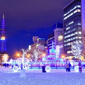 Intip Kemegahan Sapporo White Illumination