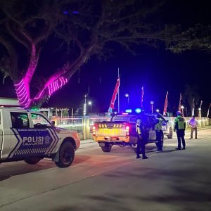 Akhir Pekan, Kapolres Luwu Utara Kerahkan Seluruh Personilnya Lakukan Patroli Lutra Lautan Biru