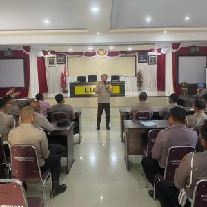 Seleksi PAG Tahun 2023, Personil Polres Luwu Utara Ikuti Binlat
