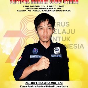 Beredar Tulisan Mengatasnamakan Ketua Panitia Festival Bahari Luwu Utara Soroti Ketua KONI Lutra, Ketupat: Saya Membantah Dengan Tegas