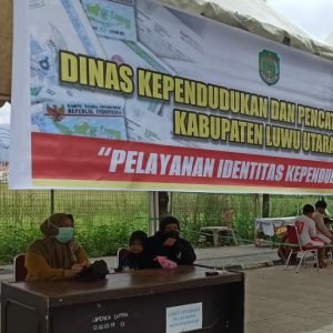Semarak Kemerdekaan RI, Disdukcapil Lutra Hadirkan Pameran Terkait IKD