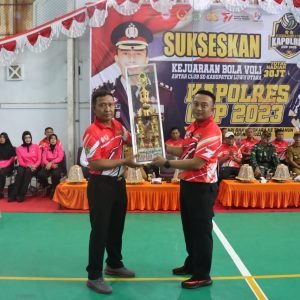Kejuaraan Bola Voli Kapolres Luwu Utara Cup 2023 Resmi Dihelat, Diikuti 18 Club Putra dan 16 Kategori Putri