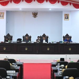 Ketua DPRD Luwu Utara Pimpin Rapat Paripurna Penyerahan Ranperda APBD TA. 2024