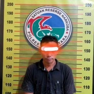 Satresnarkoba Polres Luwu Utara Amankan Pengedar Narkoba Beserta Sabu 30,93 Gram