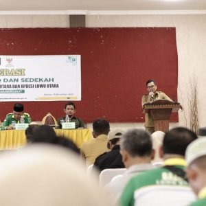 Ketua Baznas Nusla Sebut Potensi Zakat, Infaq dan Sedekah di Luwu Utara Capai Rp.30 Miliar