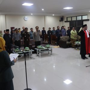 Kapolres AKBP Galih Hadiri Pelantikan dan Pengambilan Sumpah Wakil Ketua Pengadilan Negeri Masamba