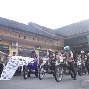 Tingkatkan Pengamanan TPS Pemilu 2024 di Wilayah Pegunungan, Polres Luwu Utara Lakukan Pergeseran Pasukan