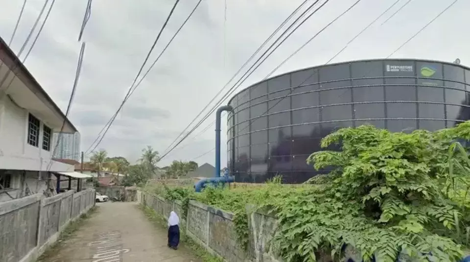 Warga Tuntut Relokasi Watertank 10 Juta Liter Milik PDAM Depok