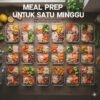 Cara Menyiapkan Meal Prep Untuk Satu Minggu Agar Anda Tidak Perlu Bingung Memasak Setiap Hari