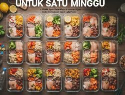 Cara Menyiapkan Meal Prep Untuk Satu Minggu Agar Anda Tidak Perlu Bingung Memasak Setiap Hari