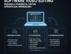 Panduan Memilih Software Video Editing Ringan Namun Powerful Untuk Perangkat Dengan Spesifikasi Menengah
