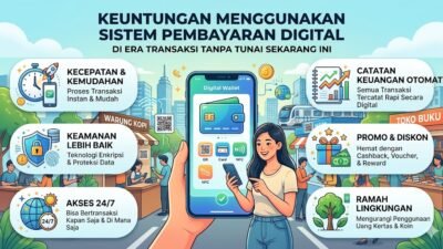 Keuntungan Menggunakan Sistem Pembayaran Digital Di Era Transaksi Tanpa Tunai Sekarang Ini