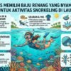 Tips Memilih Baju Renang Yang Nyaman Untuk Aktivitas Snorkeling Di Laut