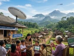 Potensi Besar Teknologi Internet Satelit Untuk Menjangkau Seluruh Wilayah Pelosok Negeri Kita