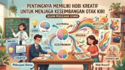 Pentingnya Memiliki Hobi Kreatif Selain Pekerjaan Utama Untuk Menjaga Keseimbangan Otak Kiri