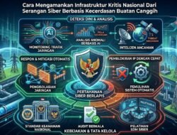 Cara Mengamankan Infrastruktur Kritis Nasional Dari Serangan Siber Berbasis Kecerdasan Buatan Canggih